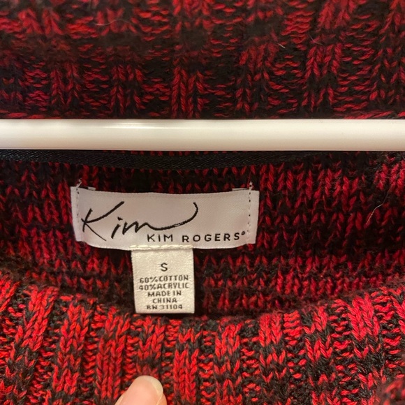 Kim Rogers tunic sweater size small. - Picture 3 of 6